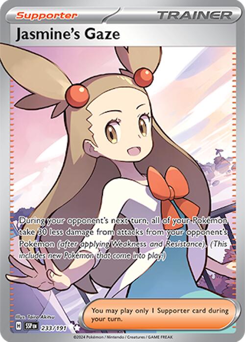 Jasmine's Gaze (233/191) [Scarlet & Violet: Surging Sparks] | L.A. Mood Comics and Games