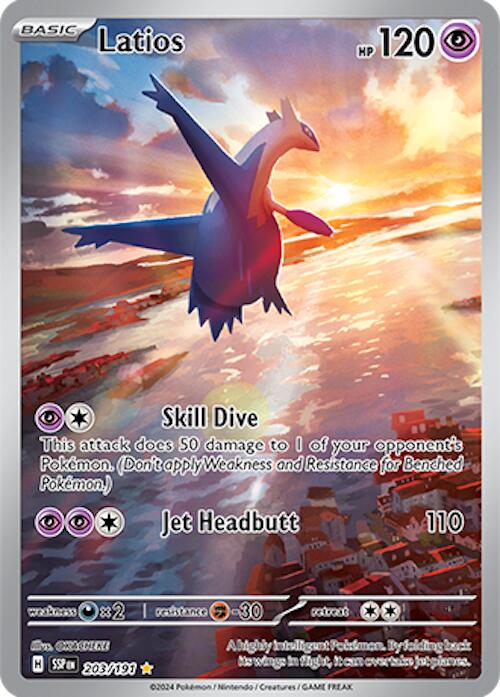 Latios (203/191) [Scarlet & Violet: Surging Sparks] | L.A. Mood Comics and Games