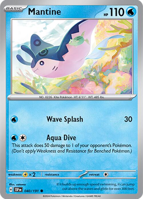Mantine (040/191) [Scarlet & Violet: Surging Sparks] | L.A. Mood Comics and Games