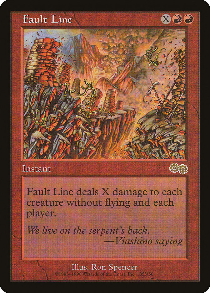 Fault Line [Urza's Saga] | L.A. Mood Comics and Games