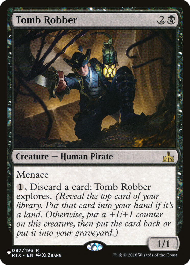 Tomb Robber [The List] | L.A. Mood Comics and Games