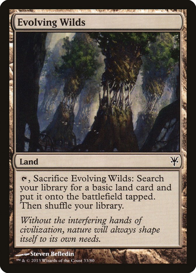 Evolving Wilds [Duel Decks: Sorin vs. Tibalt] | L.A. Mood Comics and Games