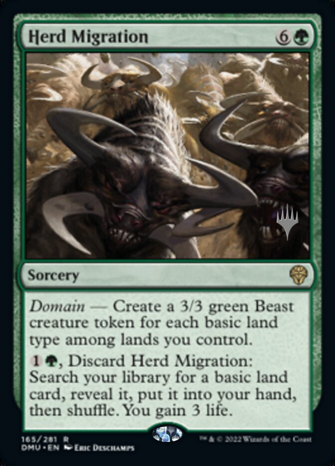 Herd Migration (Promo Pack) [Dominaria United Promos] | L.A. Mood Comics and Games