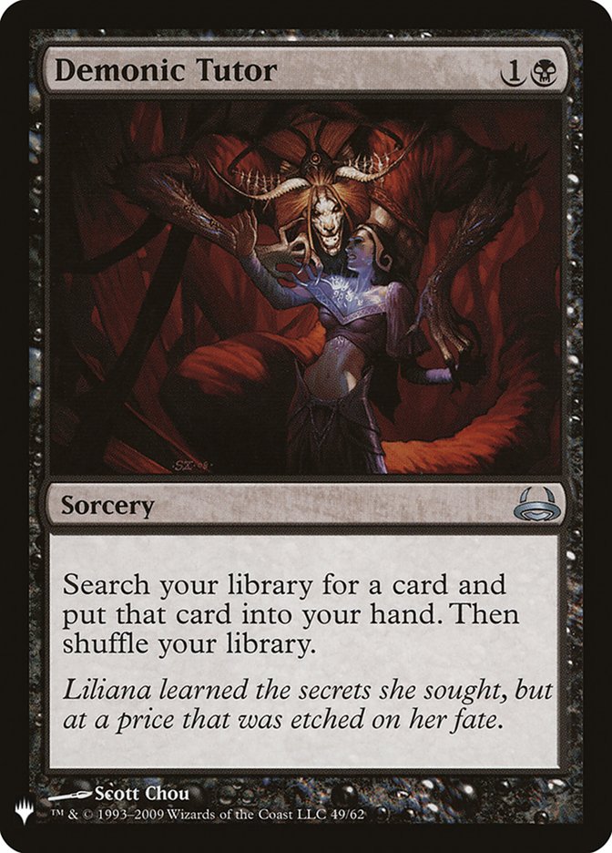 Demonic Tutor [Mystery Booster] | L.A. Mood Comics and Games
