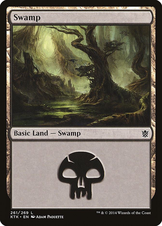 Swamp (261) [Khans of Tarkir] | L.A. Mood Comics and Games