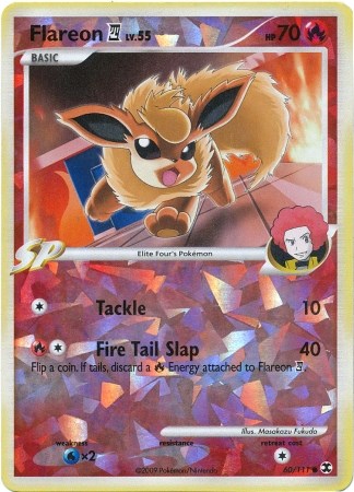 Flareon (60/111) (Cracked Ice) [Platinum: Rising Rivals] | L.A. Mood Comics and Games
