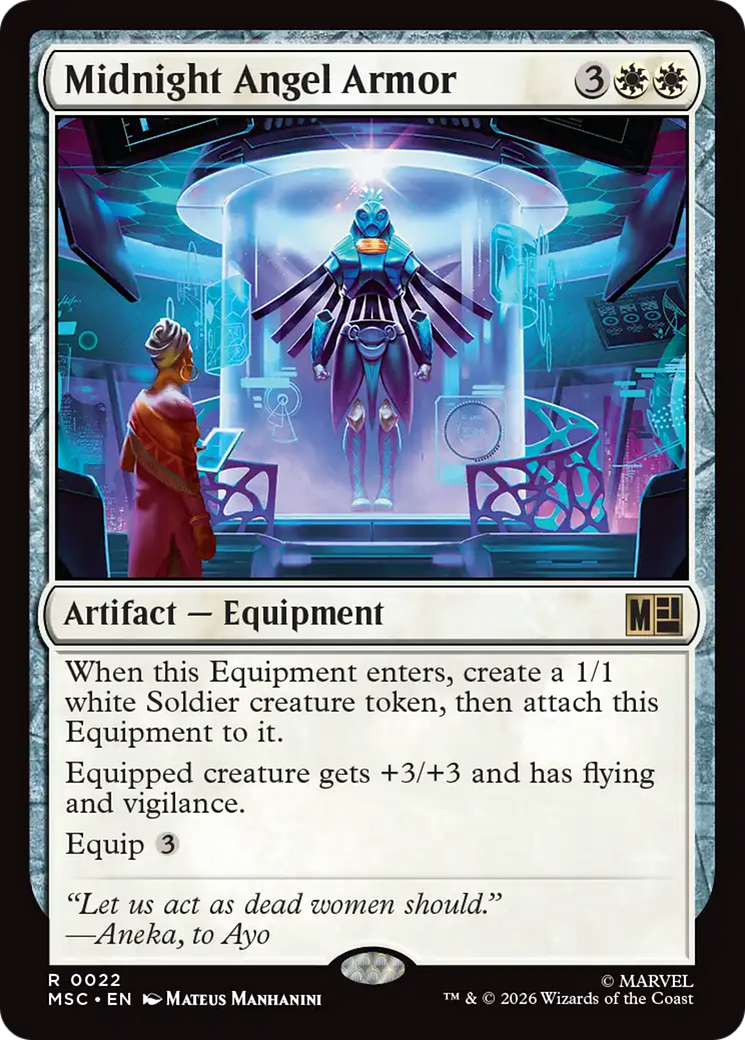 Midnight Angel Armor [Marvel Super Heroes Commander] | L.A. Mood Comics and Games