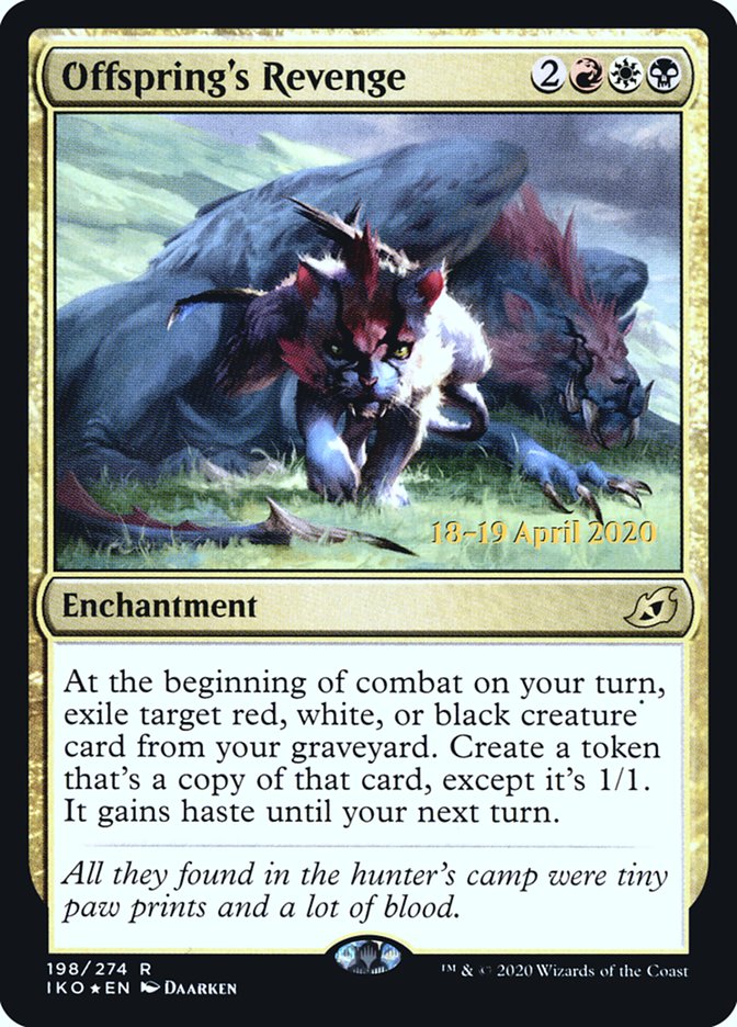 Offspring's Revenge [Ikoria: Lair of Behemoths Prerelease Promos] | L.A. Mood Comics and Games
