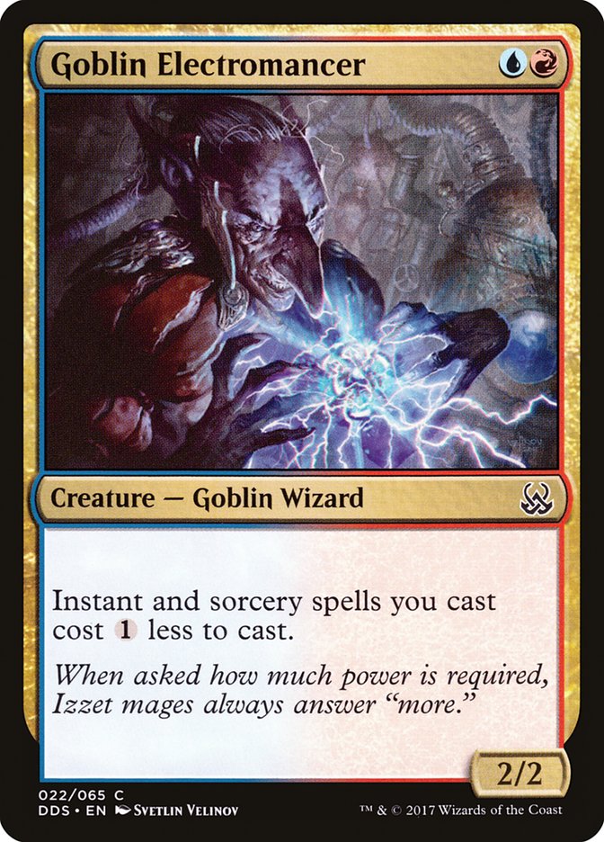 Goblin Electromancer [Duel Decks: Mind vs. Might] | L.A. Mood Comics and Games