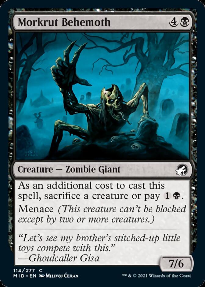 Morkrut Behemoth [Innistrad: Midnight Hunt] | L.A. Mood Comics and Games