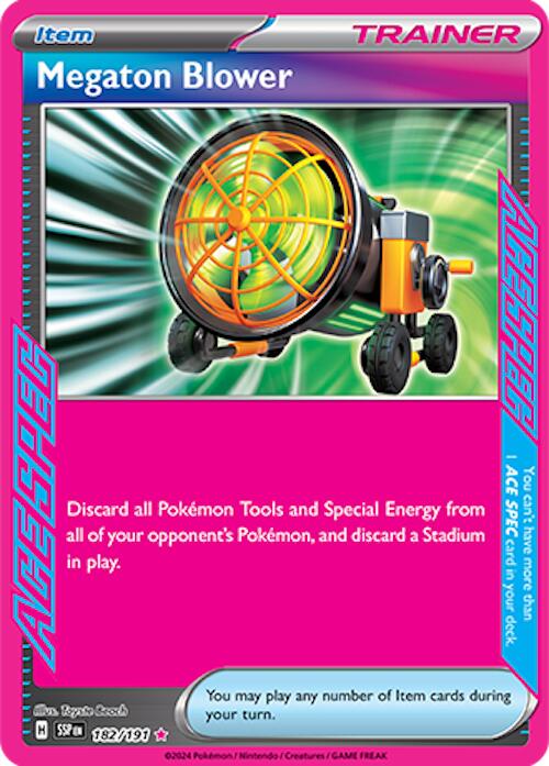 Megaton Blower (182/191) [Scarlet & Violet: Surging Sparks] | L.A. Mood Comics and Games