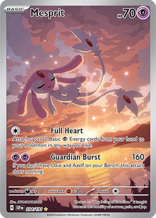 Mesprit (204/191) [Scarlet & Violet: Surging Sparks] | L.A. Mood Comics and Games