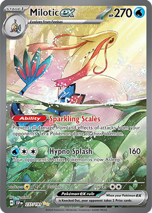 Milotic ex (237/191) [Scarlet & Violet: Surging Sparks] | L.A. Mood Comics and Games