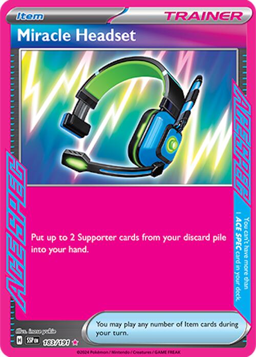 Miracle Headset (183/191) [Scarlet & Violet: Surging Sparks] | L.A. Mood Comics and Games
