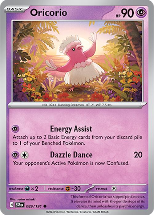 Oricorio (089/191) [Scarlet & Violet: Surging Sparks] | L.A. Mood Comics and Games