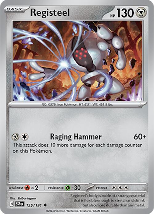Registeel (125/191) [Scarlet & Violet: Surging Sparks] | L.A. Mood Comics and Games