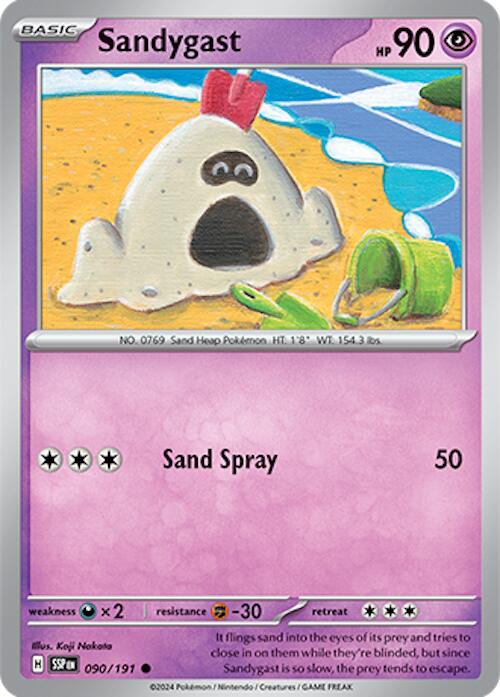 Sandygast (090/191) [Scarlet & Violet: Surging Sparks] | L.A. Mood Comics and Games