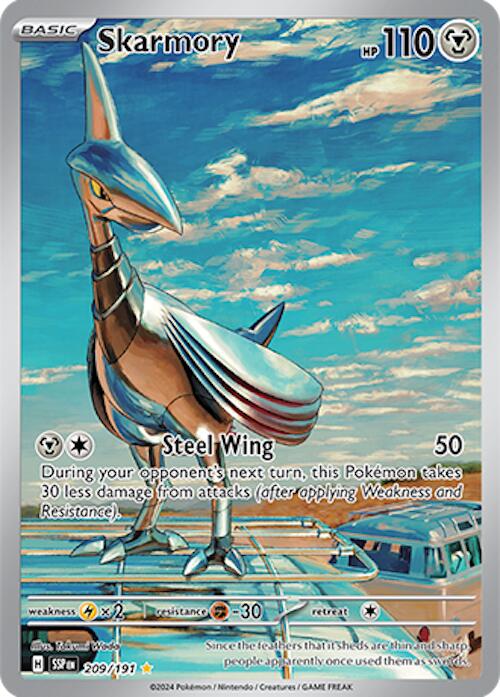 Skarmory (209/191) [Scarlet & Violet: Surging Sparks] | L.A. Mood Comics and Games