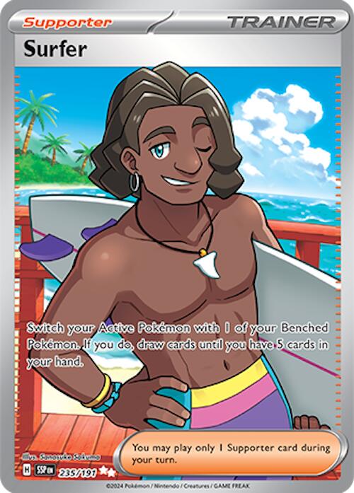 Surfer (235/191) [Scarlet & Violet: Surging Sparks] | L.A. Mood Comics and Games