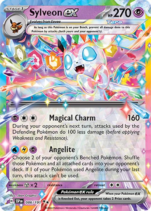 Sylveon ex (086/191) [Scarlet & Violet: Surging Sparks] | L.A. Mood Comics and Games