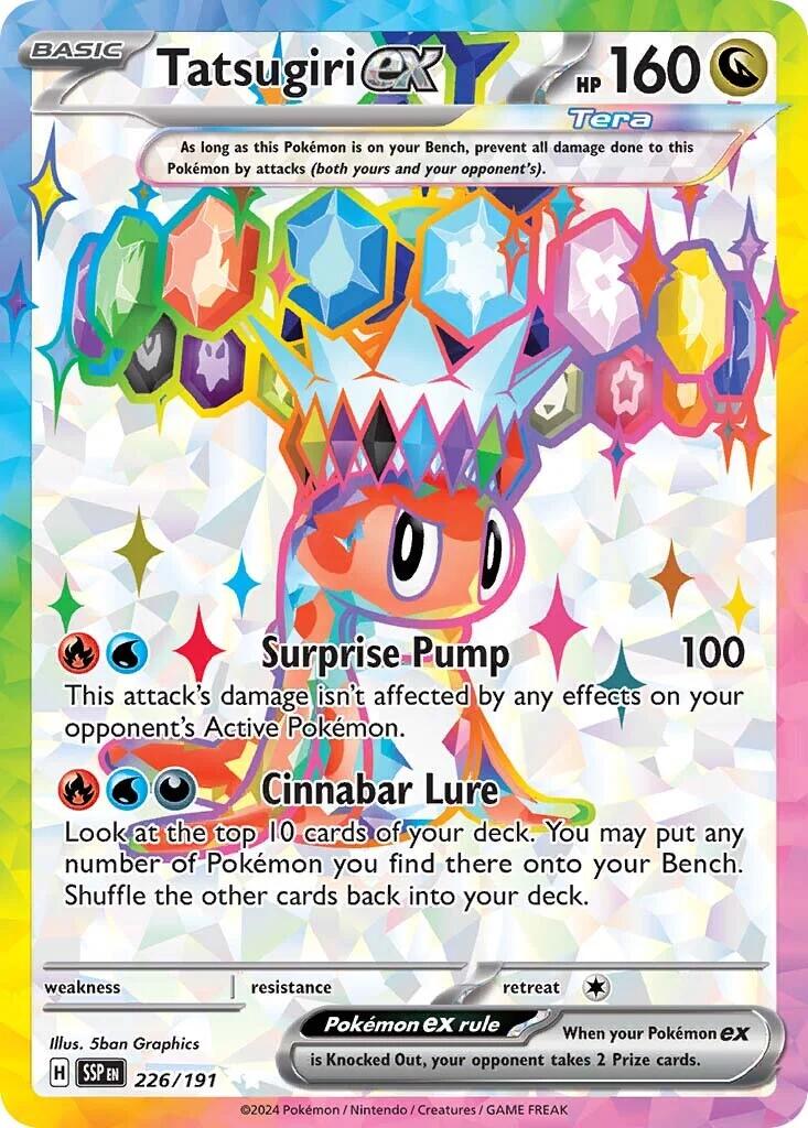 Tatsugiri ex (226/191) [Scarlet & Violet: Surging Sparks] | L.A. Mood Comics and Games