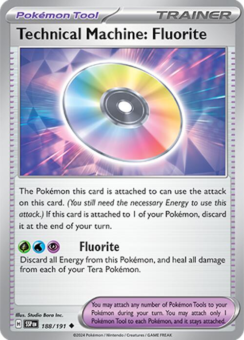 Technical Machine: Fluorite (188/191) [Scarlet & Violet: Surging Sparks] | L.A. Mood Comics and Games