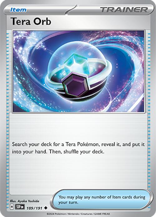 Tera Orb (189/191) [Scarlet & Violet: Surging Sparks] | L.A. Mood Comics and Games