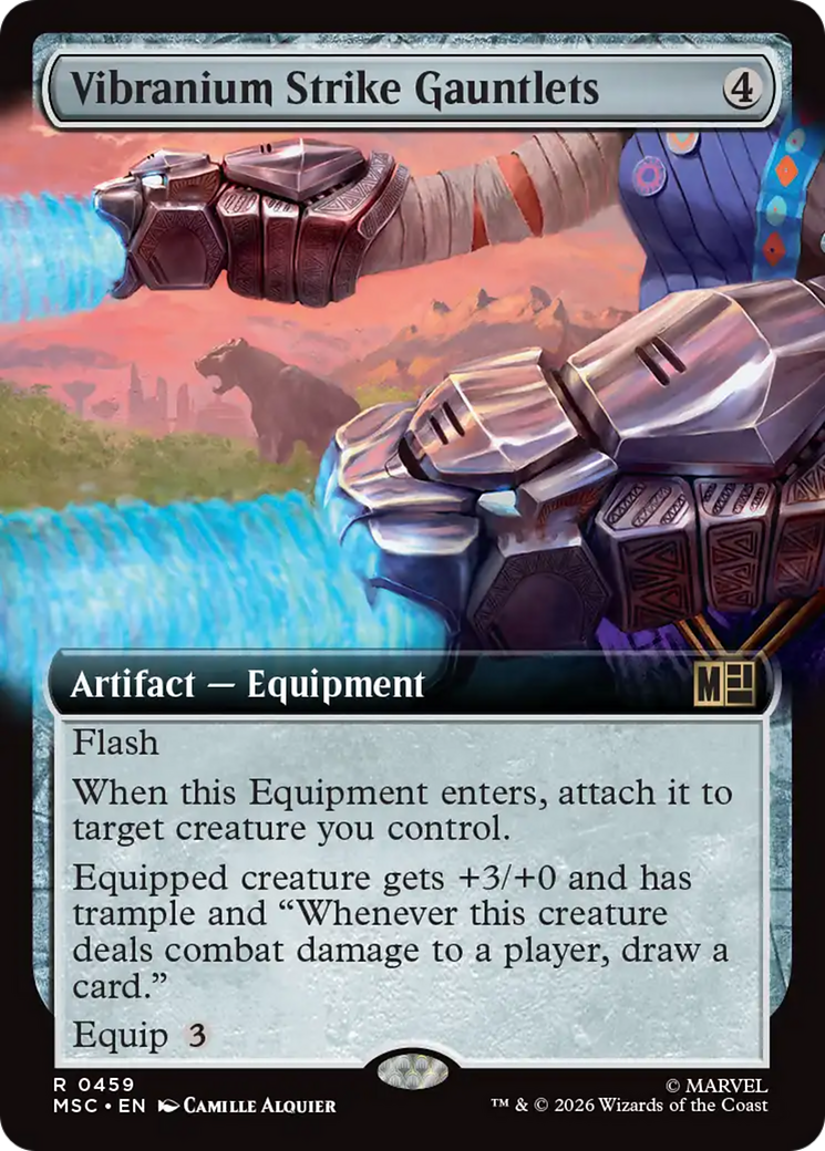 Vibranium Strike Gauntlets (Extended Art) [Marvel Super Heroes Commander] | L.A. Mood Comics and Games