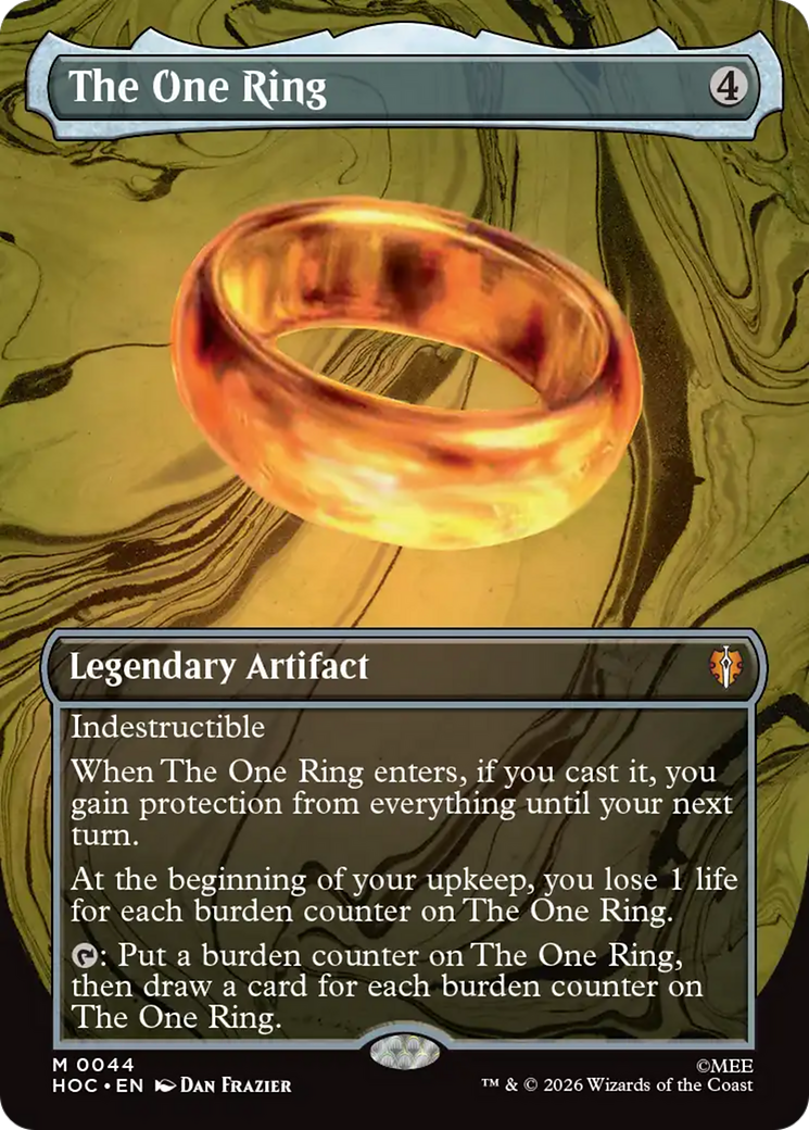 The One Ring (Borderless) [The Hobbit: Eternal-Legal] | L.A. Mood Comics and Games