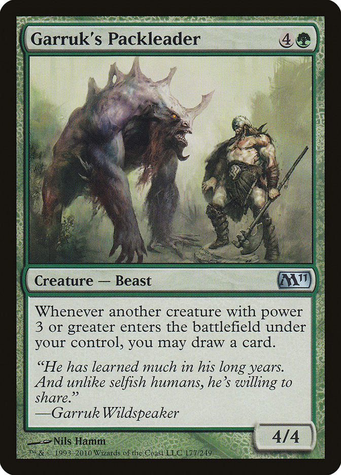 Garruk's Packleader [Magic 2011] | L.A. Mood Comics and Games