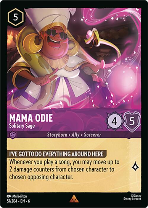 Mama Odie - Solitary Sage (57/204) [Azurite Sea] | L.A. Mood Comics and Games