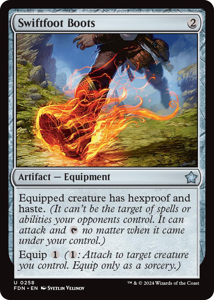 Swiftfoot Boots [Foundations] | L.A. Mood Comics and Games