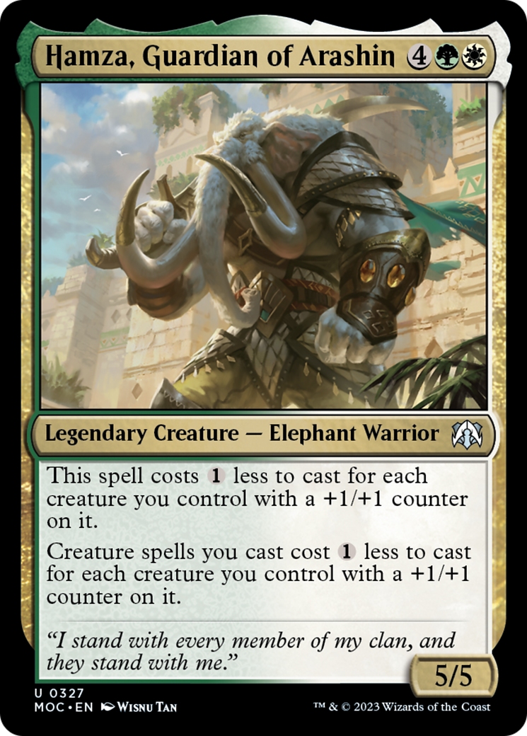 Hamza, Guardian of Arashin [March of the Machine Commander] | L.A. Mood Comics and Games