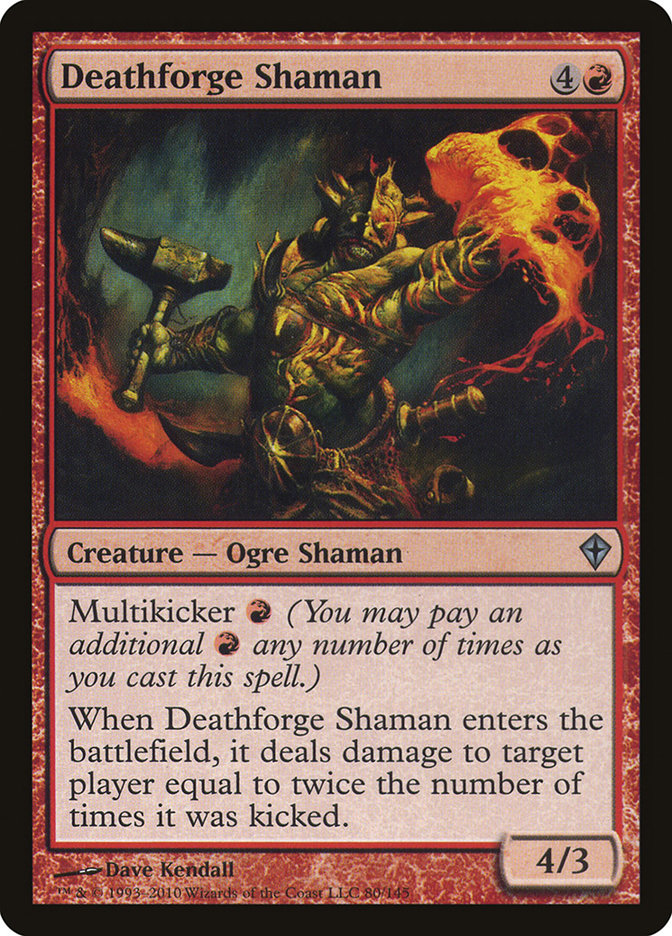 Deathforge Shaman [Worldwake] | L.A. Mood Comics and Games