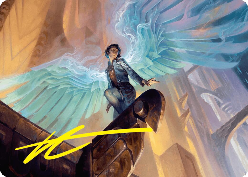 Giada, Font of Hope Art Card (20/54) (Gold-Stamped Signature) [Foundations Art Series] | L.A. Mood Comics and Games
