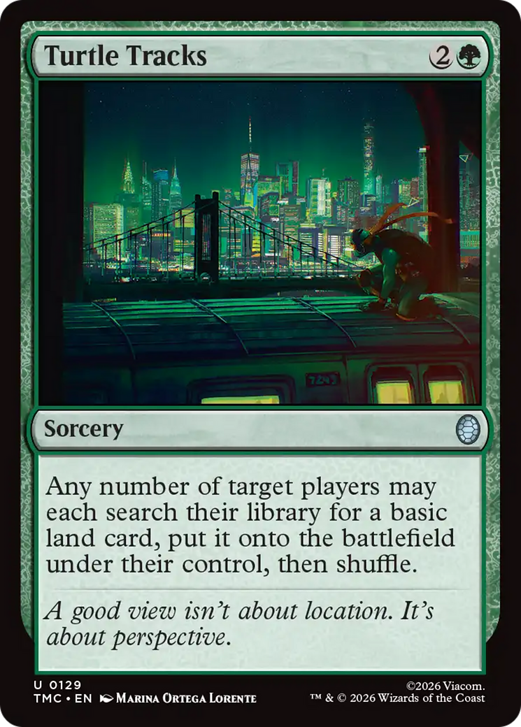 Turtle Tracks [Teenage Mutant Ninja Turtles Commander] | L.A. Mood Comics and Games