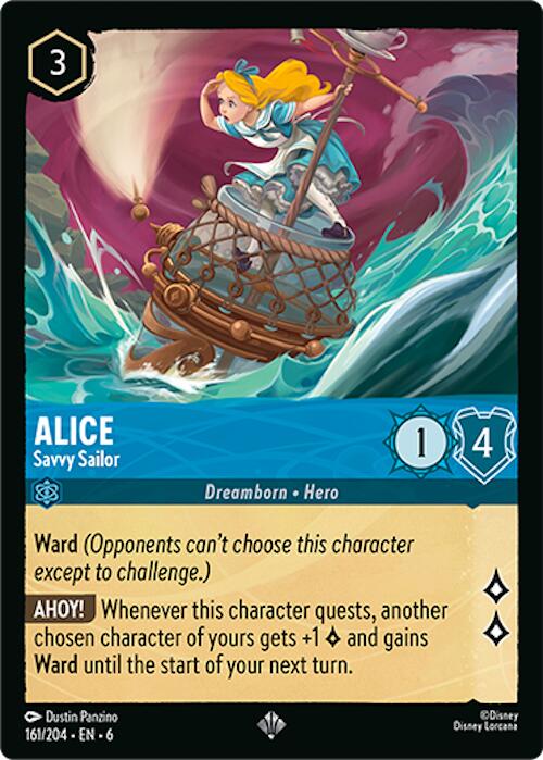 Alice - Savvy Sailor (161/204) [Azurite Sea] | L.A. Mood Comics and Games