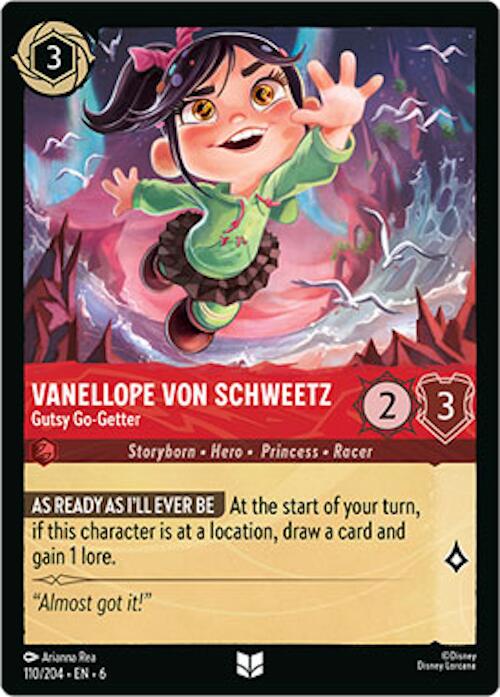 Vanellope von Schweetz - Gutsy Go-Getter (110/204) [Azurite Sea] | L.A. Mood Comics and Games