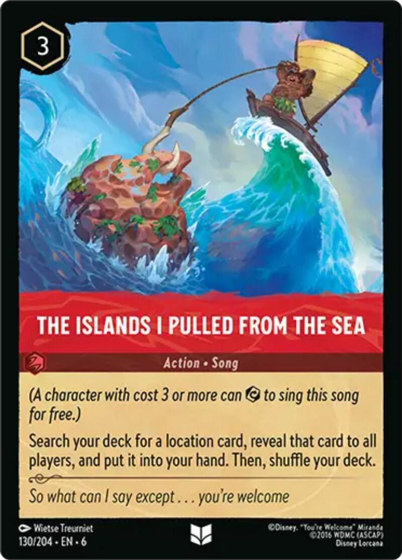 The Islands I Pulled From The Sea (130/204) [Azurite Sea] | L.A. Mood Comics and Games