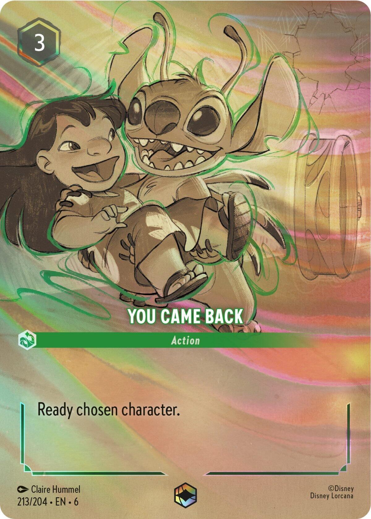 You Came Back (Enchanted) (213/204) [Azurite Sea] | L.A. Mood Comics and Games