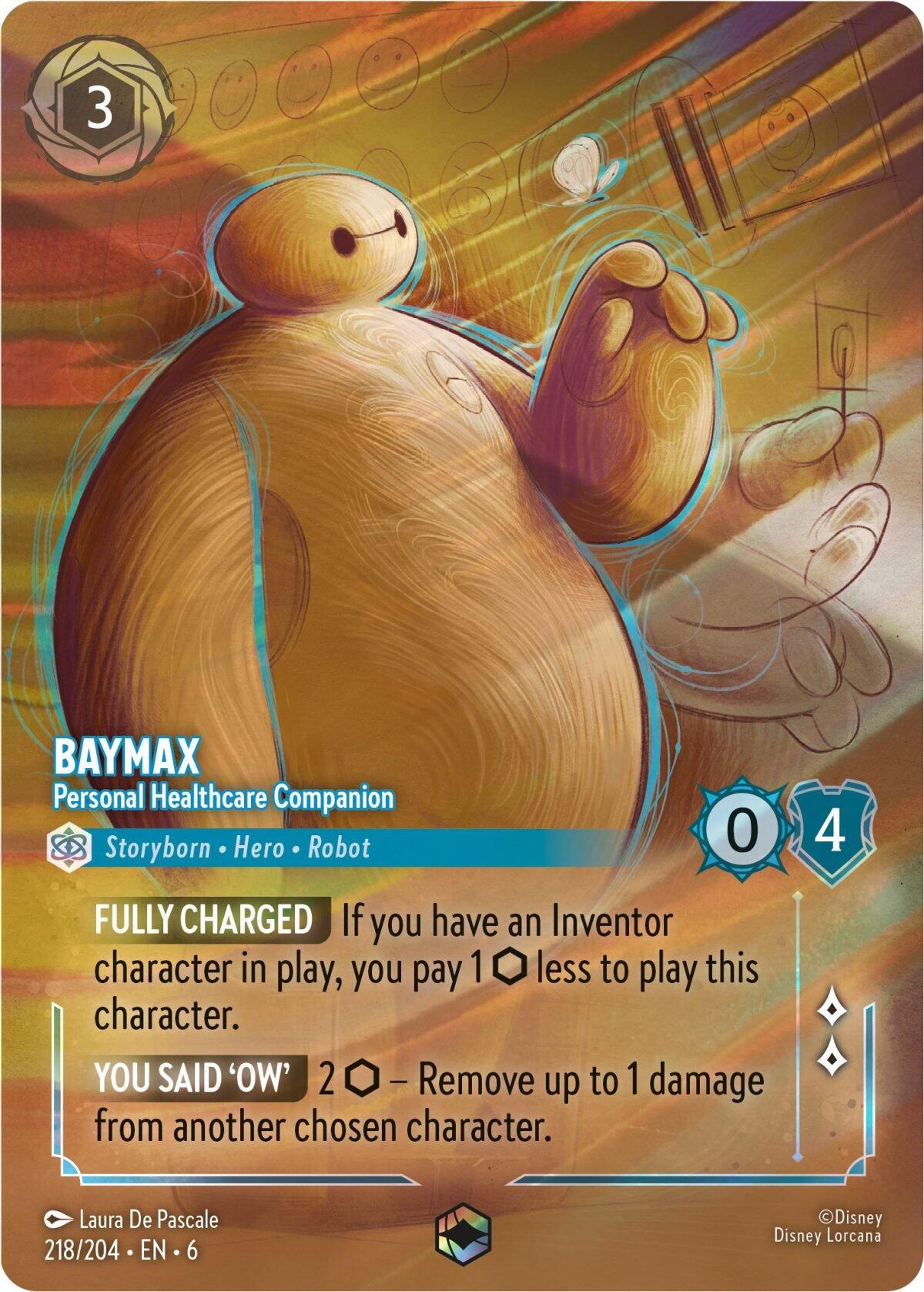 Baymax - Personal Healthcare Companion (Enchanted) (218/204) [Azurite Sea] | L.A. Mood Comics and Games