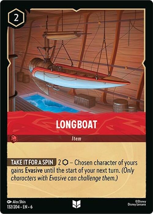 Longboat (132/204) [Azurite Sea] | L.A. Mood Comics and Games