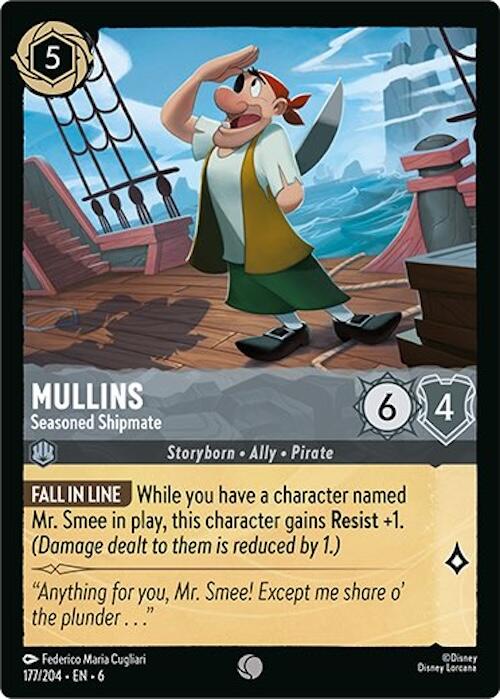 Mullins - Seasoned Shipmate (177/204) [Azurite Sea] | L.A. Mood Comics and Games