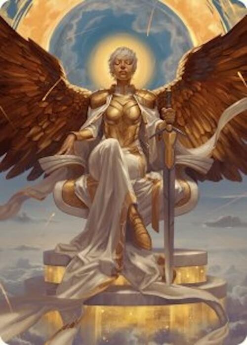 Herald of Eternal Dawn Art Card (27/54) [Foundations Art Series] | L.A. Mood Comics and Games