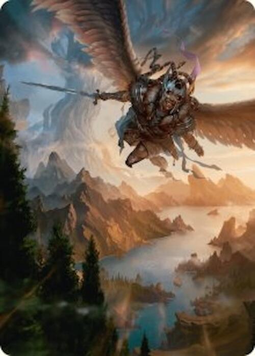 Youthful Valkyrie Art Card (28/54) [Foundations Art Series] | L.A. Mood Comics and Games