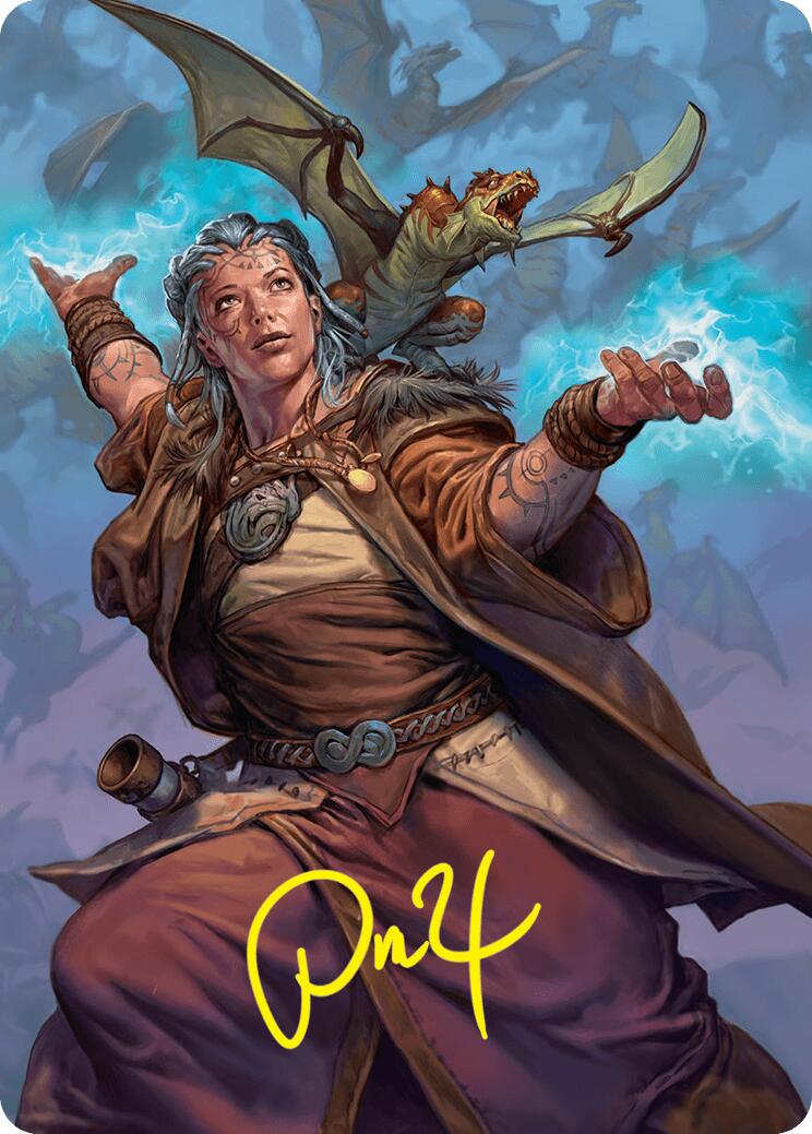 Drake Hatcher 2 Art Card (29/54) (Gold-Stamped Signature) [Foundations Art Series] | L.A. Mood Comics and Games