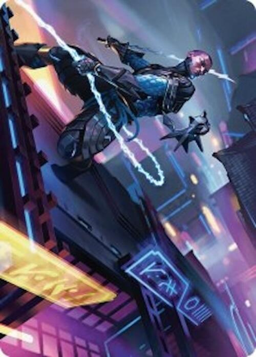 Kaito, Cunning Infiltrator Art Card (51/54) [Foundations Art Series] | L.A. Mood Comics and Games