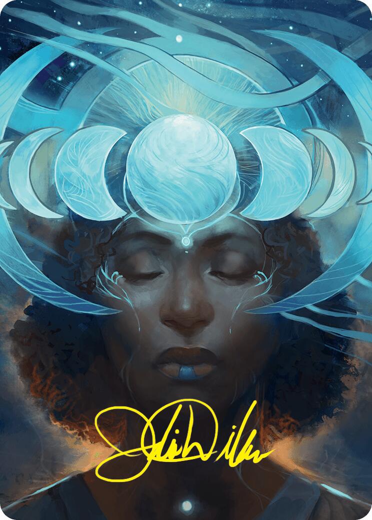 Lunar Insight Art Card (31/54) (Gold-Stamped Signature) [Foundations Art Series] | L.A. Mood Comics and Games