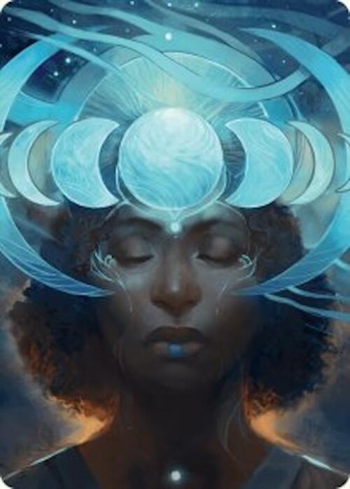 Lunar Insight Art Card (31/54) [Foundations Art Series] | L.A. Mood Comics and Games
