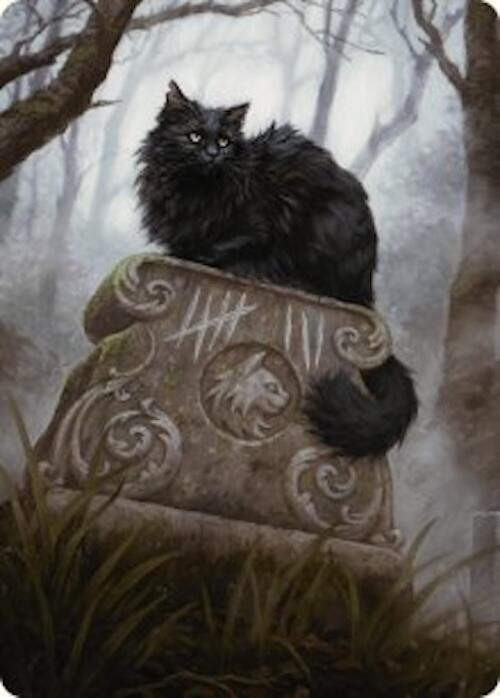 Nine-Lives Familiar 2 Art Card (36/54) [Foundations Art Series] | L.A. Mood Comics and Games